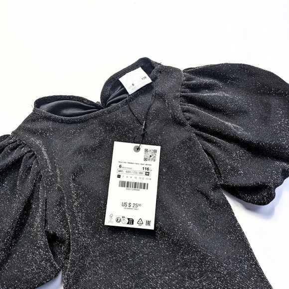 Zara Girls Dressy Bodysuit - Picture 3 of 9